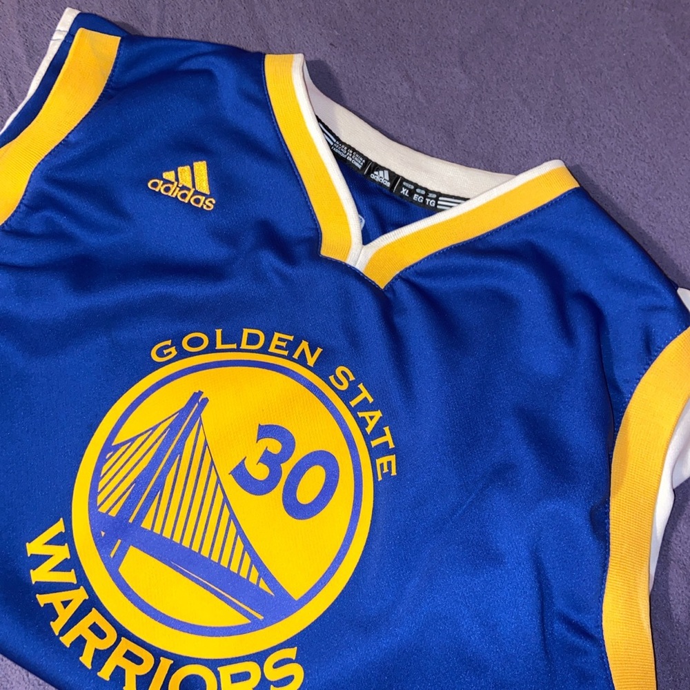 Adidas Golden State Warriors Curry Jersey